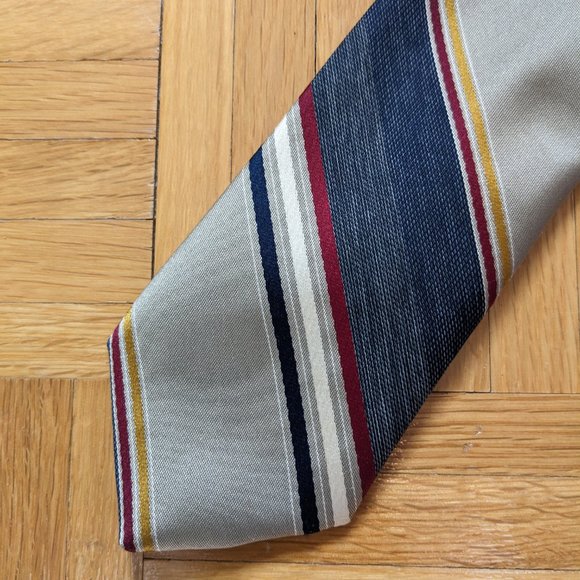 π₯ Amazing Vintage Louis Feraud Tie. Retro Multicolour Tie π₯ - Picture 6 of 9